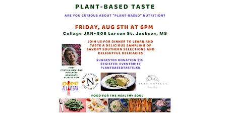 Imagem principal do evento Plant-Based Taste - Food for the Healthy Soul