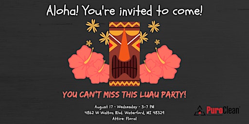 You Can't Miss This Luau!