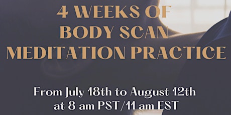 4-week program: Body Scan meditation