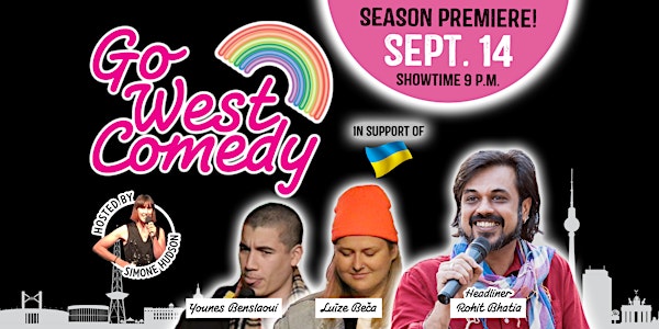 Go West Comedy Showcase with Headliner Rohit Bhatia