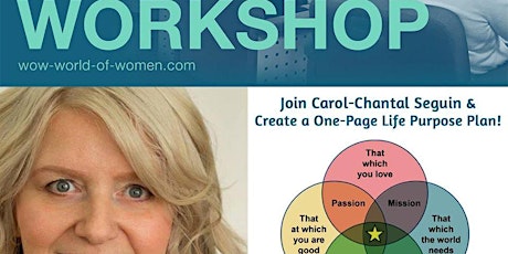WOW Workshop - One Page Purpose Plan primary image