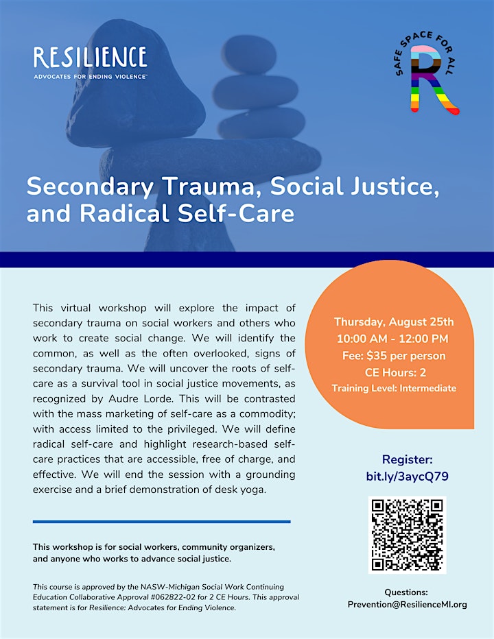 Secondary Trauma, Social Justice, and Radical Self-Care image