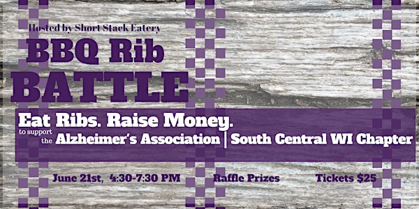 BBQ Rib Battle against Alzheimer's