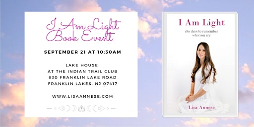 I Am Light : Book Launch Workshop