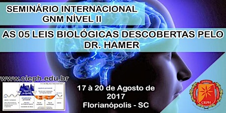 Imagem principal do evento SEMINÁRIO INTERNACIONAL DAS 5 LEIS BIOLÓGICAS - GNM Nível II