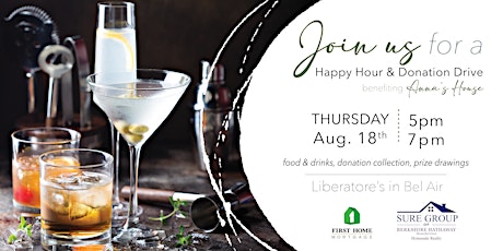 Happy Hour & Donation Drive - benefiting Anna's House