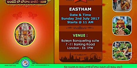 East London Bonalu event 2017 by TeNF primary image