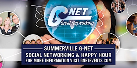 Summerville August G-Net - Great Networking & Happy Hour primary image