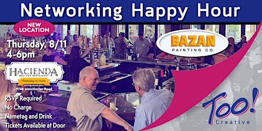 Industry Networking Happy Hour - AUGUST 2022