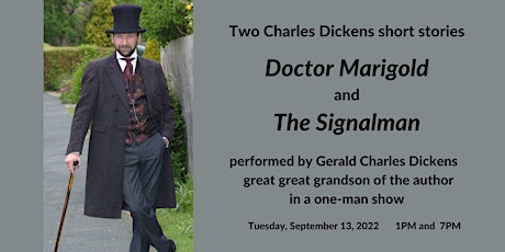 Gerald Dickens Performs 'Doctor Marigold' and 'The Signalman'
