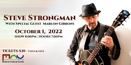 Steve Strongman with Special Guest Marlon Gibbons