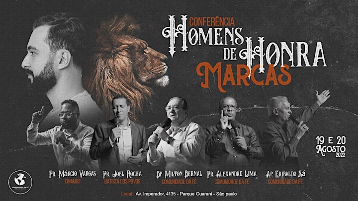 Imagem do evento Conferência "Homens de Honra"