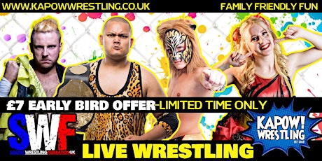 WRESTLING Live in Worthing!!  BIGGEST show in Town!!