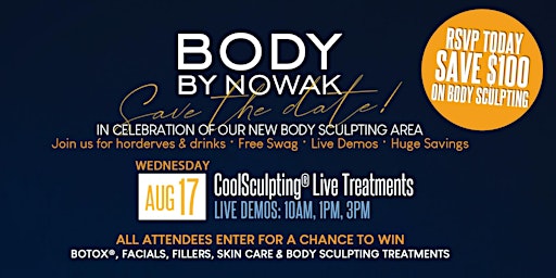 Save the Date: CoolSculpting LIVE DEMO