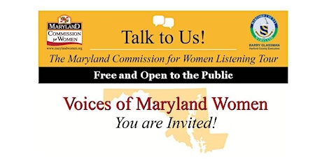 Talk to Us!  Voices of Maryland Women Listening Tour - Harford County primary image