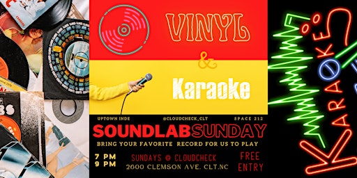 Sound Lab Sunday: Vinyl & Karaoke