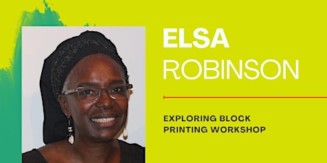 Exploring Block Printing Workshop by Elsa Robinson primary image