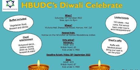 Harrow & Brent United Deaf Club's Diwali Celebrate