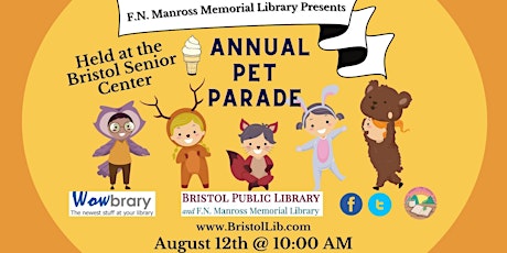 Manross Library Annual Pet Parade!