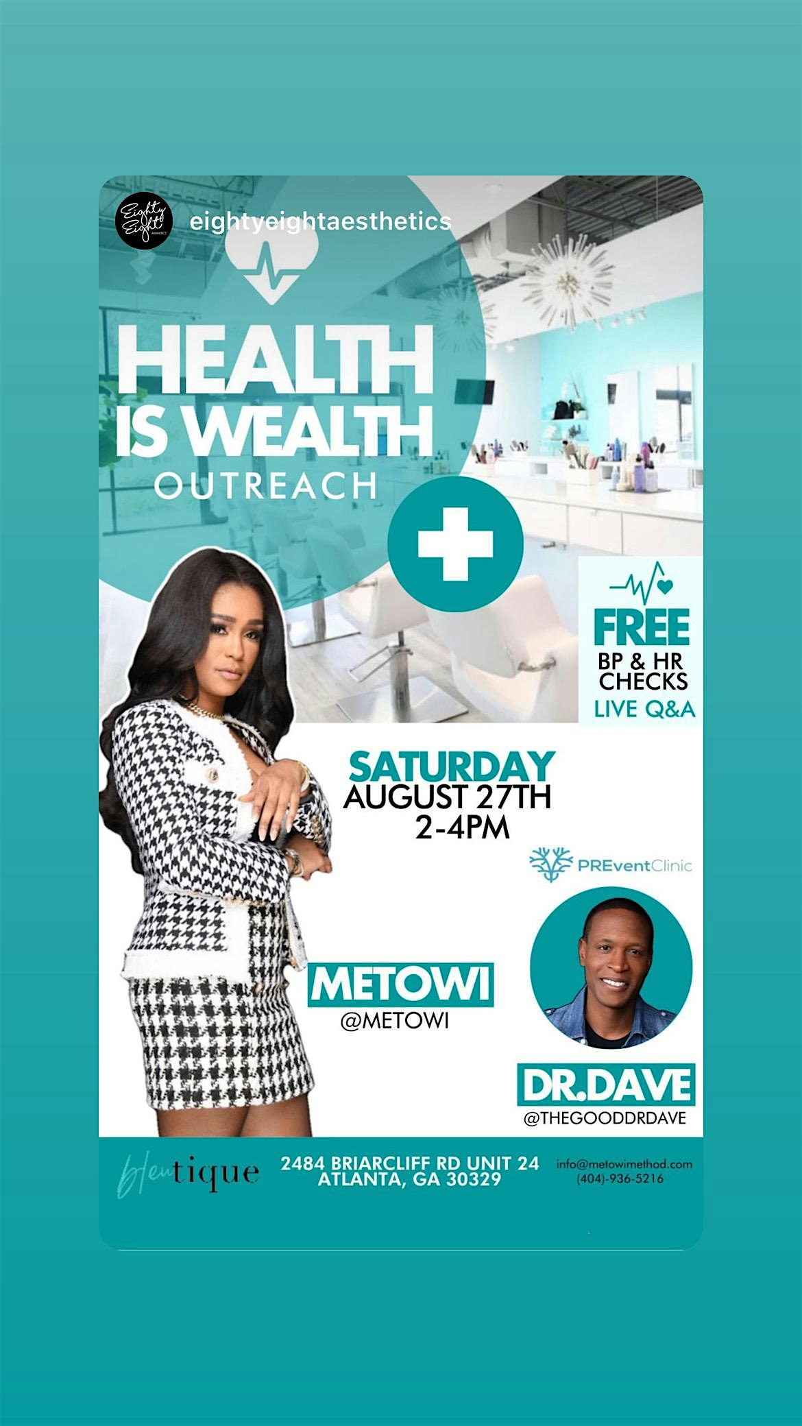 Health is Wealth Outreach