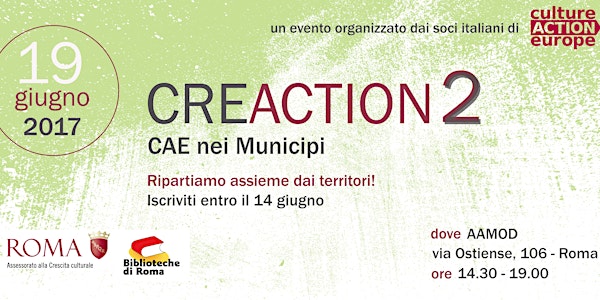 CreAction 2 CAE nei Municipi - VIII Municipio Ostiense