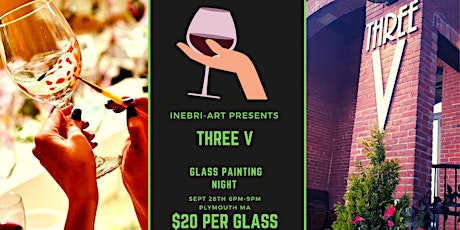 Wine Glass Painting at Three V