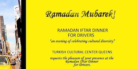 RAMADAN IFTAR DINNER FOR DRIVERS primary image