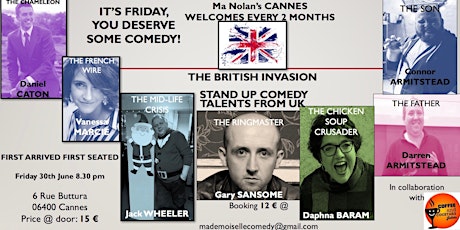 British Invasion IV: Stand Up Comedy Talents from UK primary image