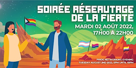 Image principale de Fierté Montréal 2022 - Réseautage / Montreal Pride 2022 - Networking