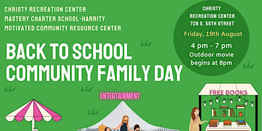 Back to School Community Family Day