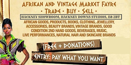 Afrikan & Vintage Market Fayre **GBANJO GBANJO** primary image