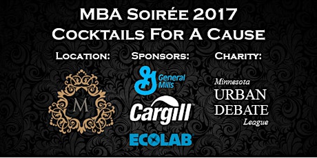 MBA Soiree 2017 - Cocktails For a Cause primary image