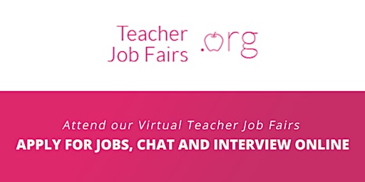 National Virtual Teacher Job Fair September 2, 2022