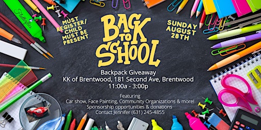 Back to School Backpack Giveaway
