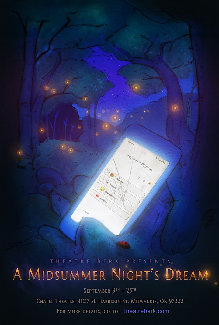 Theatre Berk presents "A Midsummer Night's Dream" image