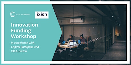 Ixion Innovation Funding Workshop primary image