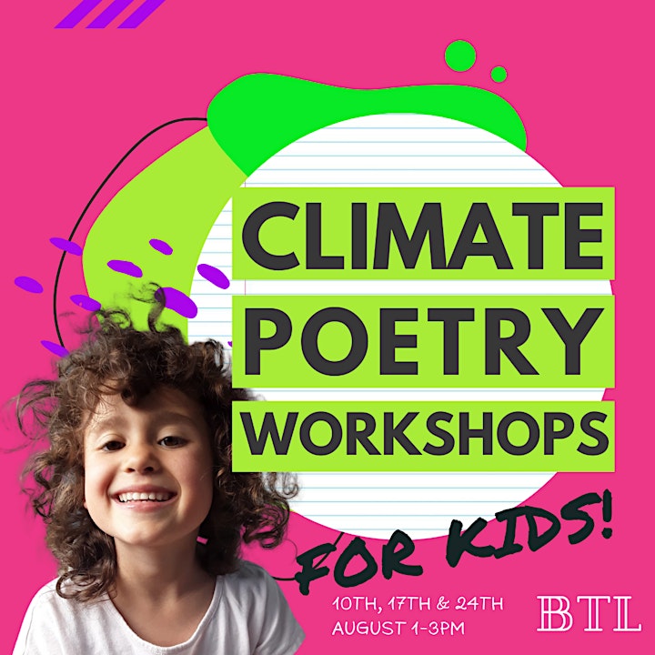 Climate Poetry Workshop For Kids!  [Leeds] image