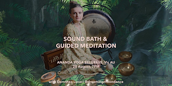IN PERSON: Sound Bath & Guided Meditation