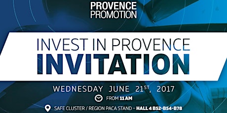 Image principale de "Invest in Provence" award - June 21 st,2017 - SIAE 2017