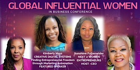Global Influential Women In Business Conference primary image