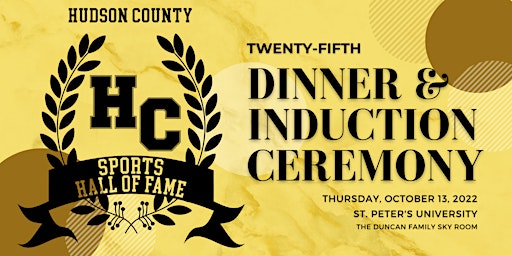 Hudson County Sports Hall of Fame Dinner & Induction Ceremony