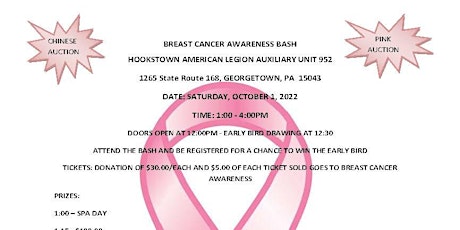 2022 Breast Cancer Awareness BASH