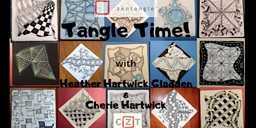 Imagem principal de Tangle Time, Zentangle® Sessions (AM & PM - see schedule)