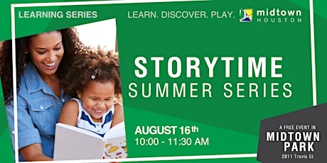 Children's Storytime Summer Series at Midtown Park