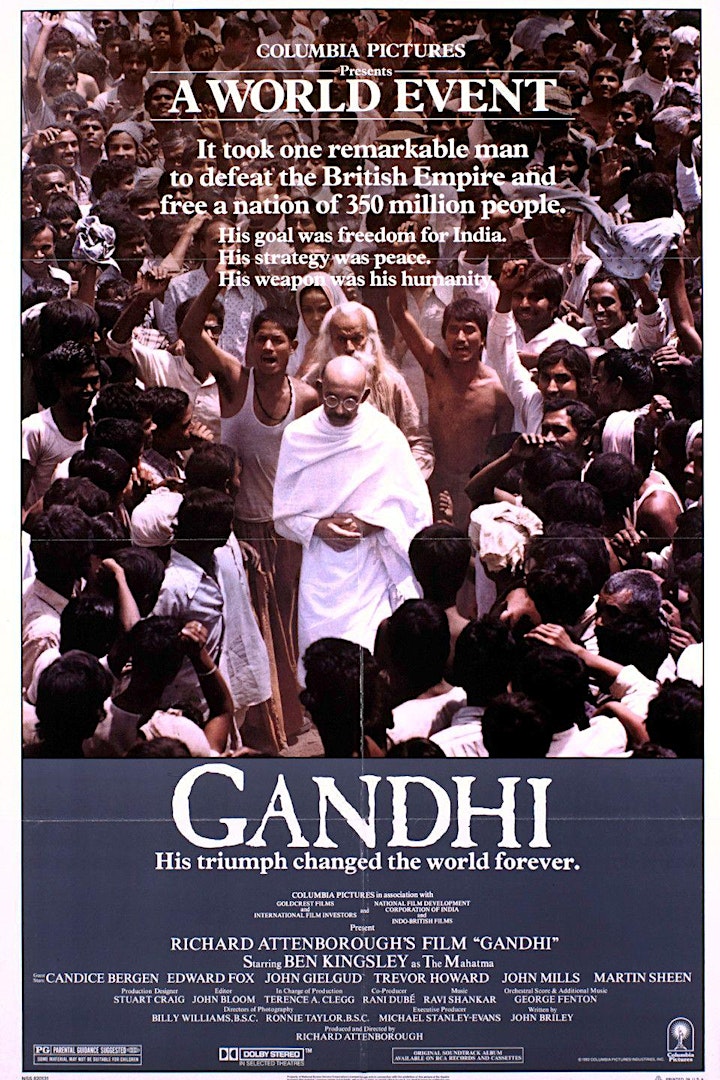 Gandhi - Indian Independence 75th Anniversary - Film History Livestream image