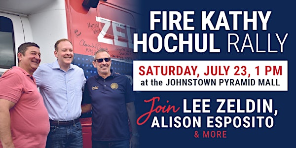 Fire Kathy Hochul Bus Tour - Fulton/Herkimer/Montgomery