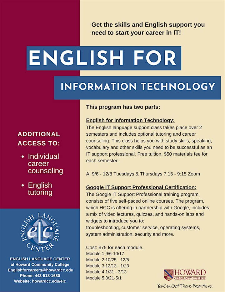 Learn about job training opportunities for English learners! image