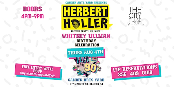 Back to the 90s Birthday Bash with Herbert Holler!