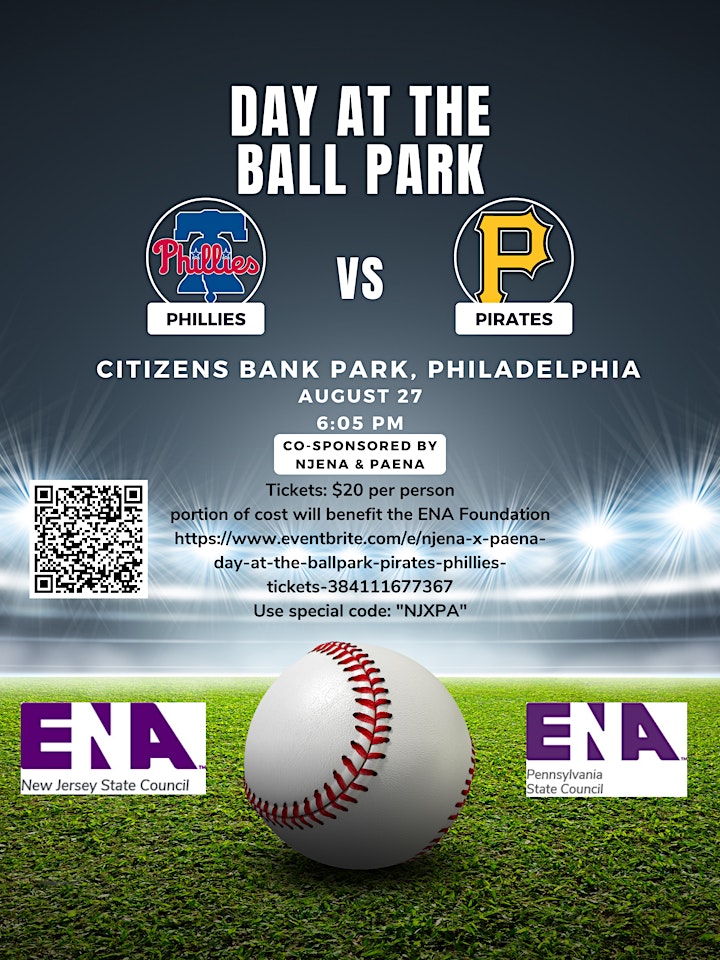 NJENA x PAENA Day at the Ballpark (Pirates @ Phillies) image