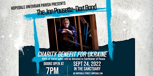 Jon Pousette-Dart Band Charity Concert